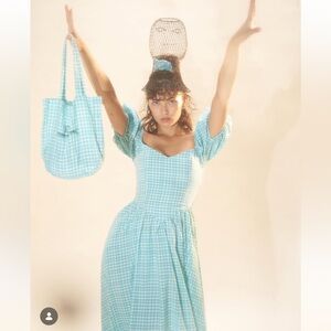 XS Fashion Brand Company Gingham Virgin Gown